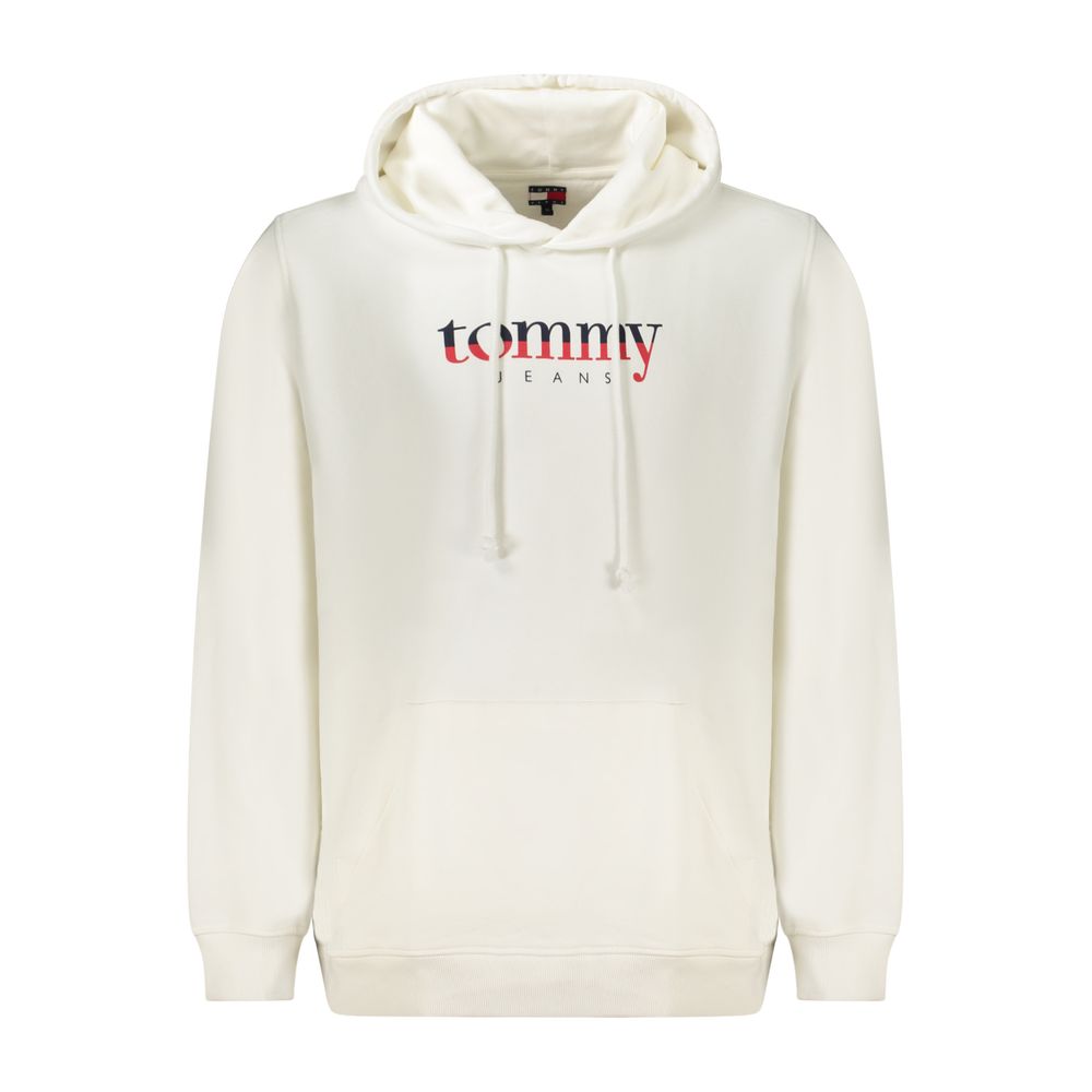 Tommy Hilfiger Weißer Baumwollpullover für Männer