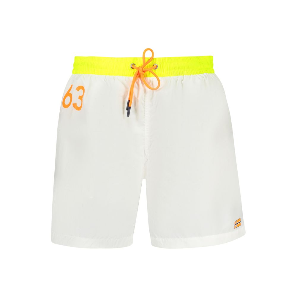 Norway 1963 Weiße Polyamid-Badebekleidung