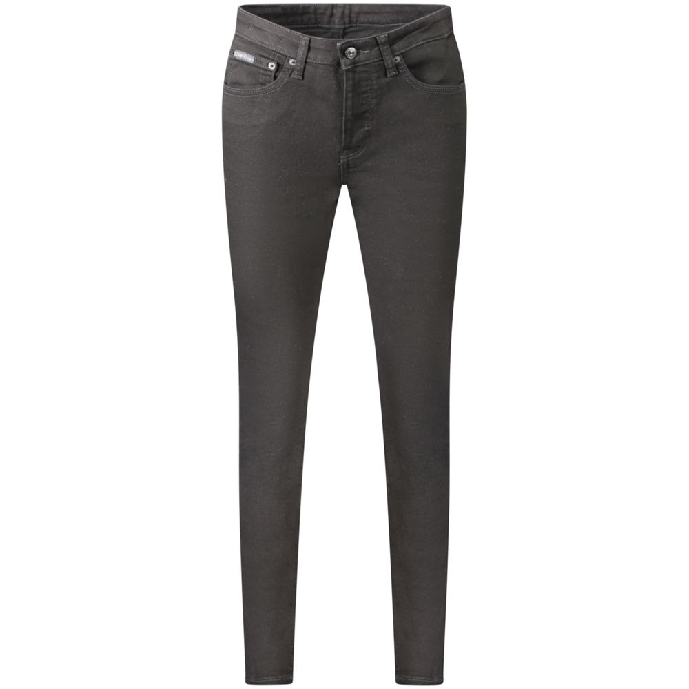 Calvin Klein Schwarze Baumwolljeans Denim