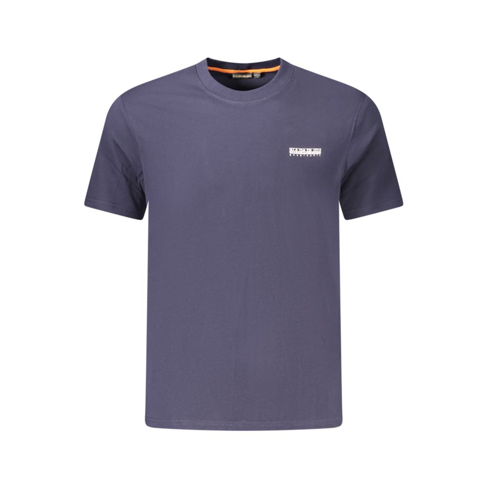 Napapijri Blau Baumwolle Männer T-Shirt