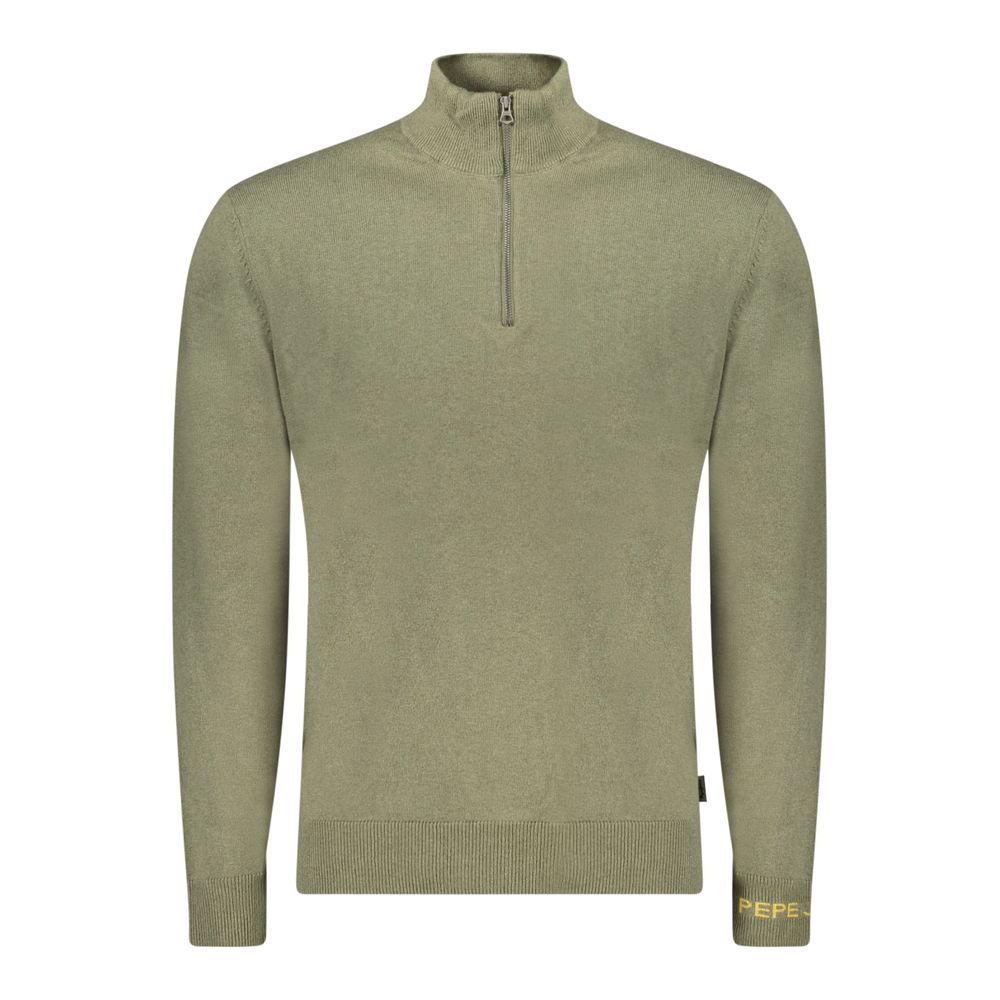 Pepe Jeans Grüner Baumwollpullover