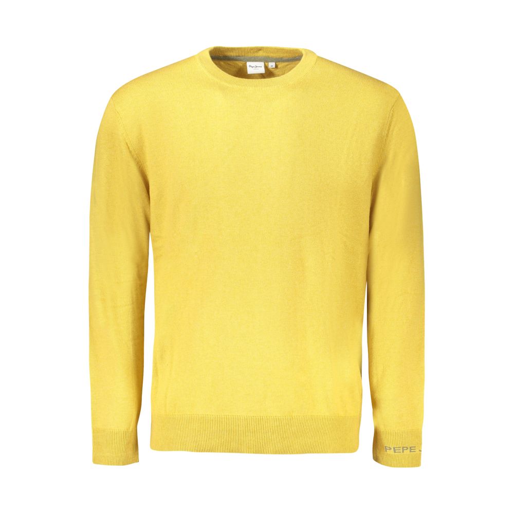Pepe Jeans Gelber Baumwollpullover
