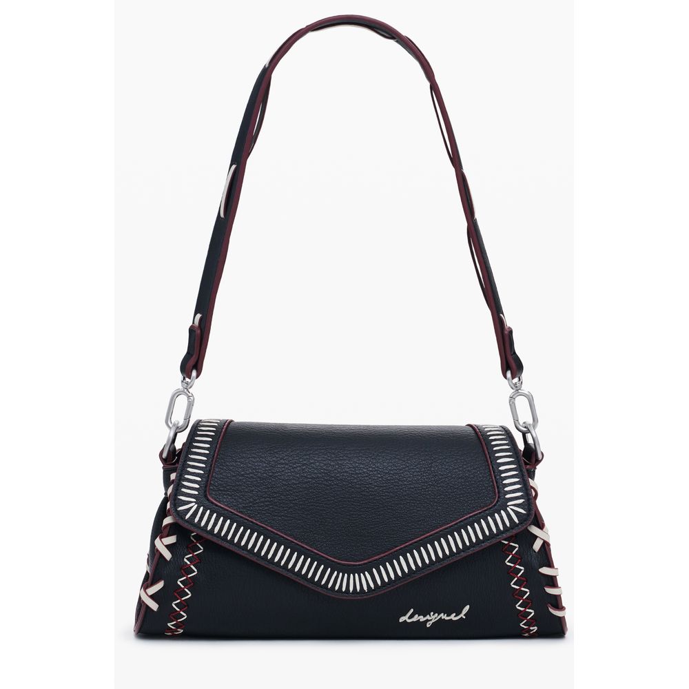 Desigual Schwarz Polyethylen Frauen Handtasche
