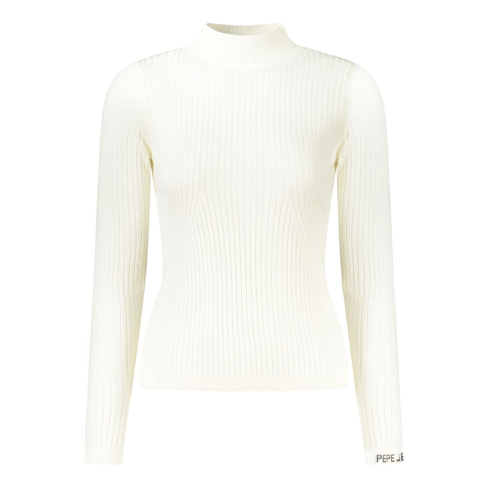 Pepe Jeans Baumwollpullover in Weiß
