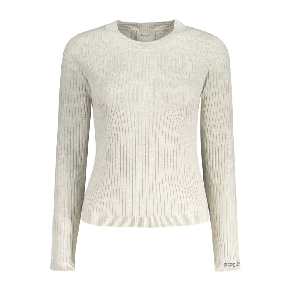 Pepe Jeans Grauer Baumwoll-Pullover