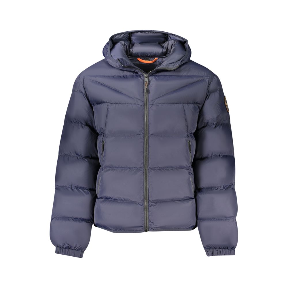 Napapijri Blaue Polyamid-Jacke für Männer