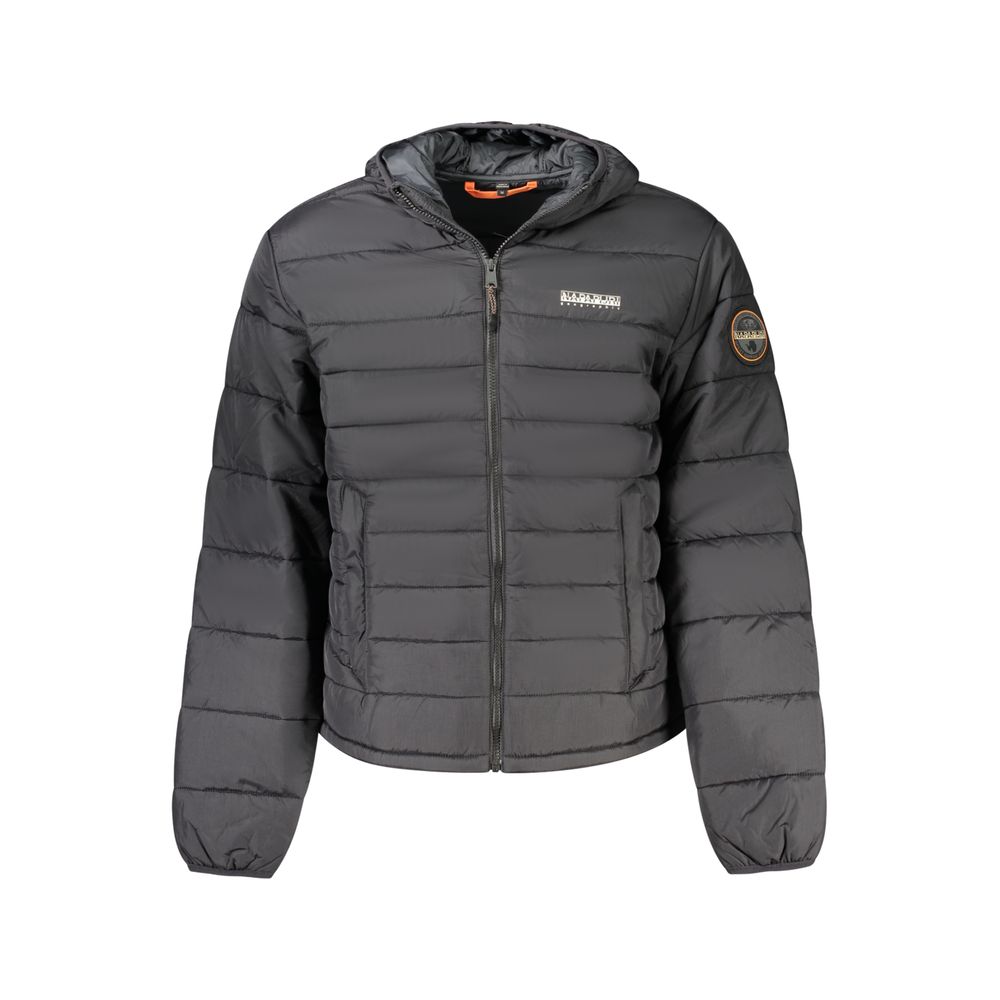 Napapijri Schwarze Polyamid Herren Jacke