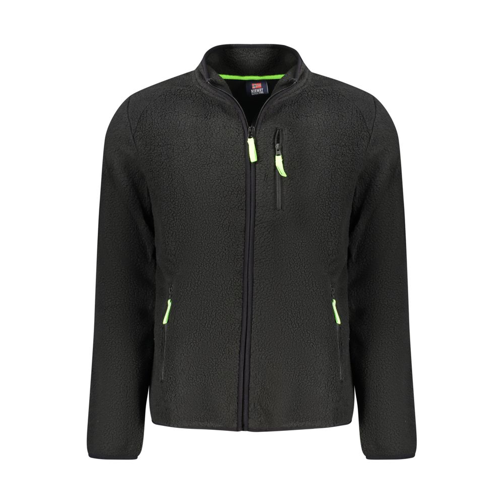 Norway 1963 Schwarzer Polyester-Sweatshirt