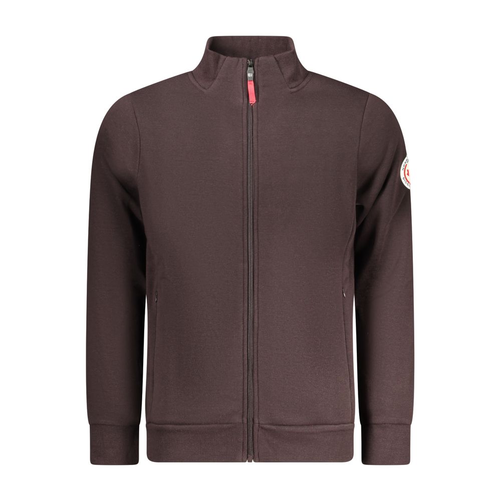 Norway 1963 Brauner Baumwoll-Sweatshirt