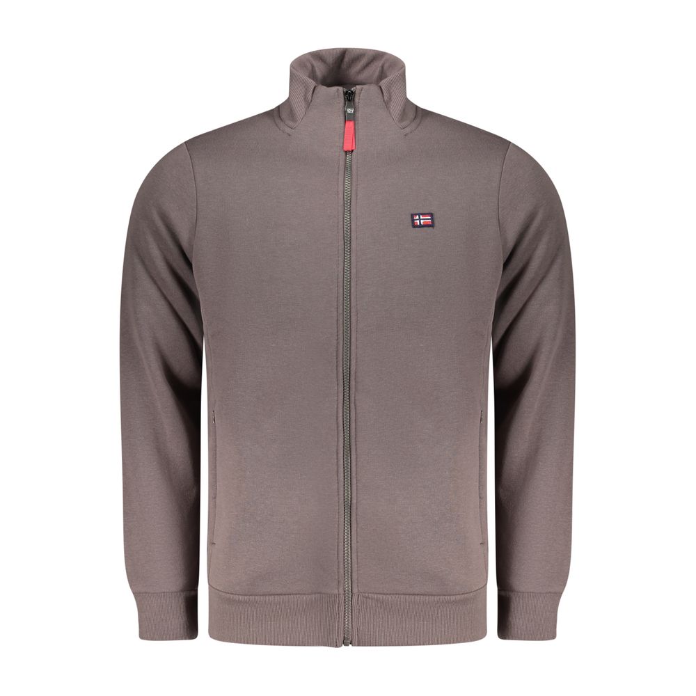 Norway 1963 Brauner Baumwoll-Sweatshirt