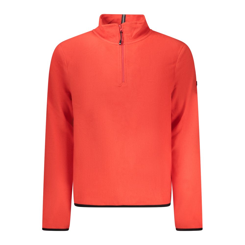 Norway 1963 Roter Polyester-Pullover für Herren