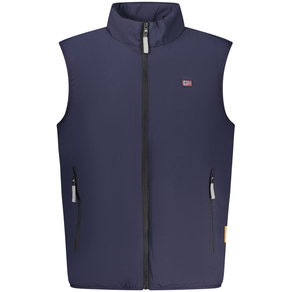 Norway 1963 Blaue Polyester-Herrenjacke