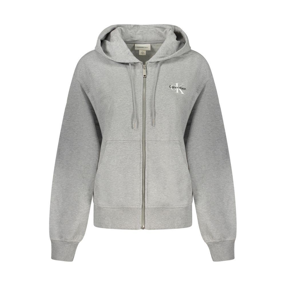 Calvin Klein Grauer Baumwoll-Sweatshirt