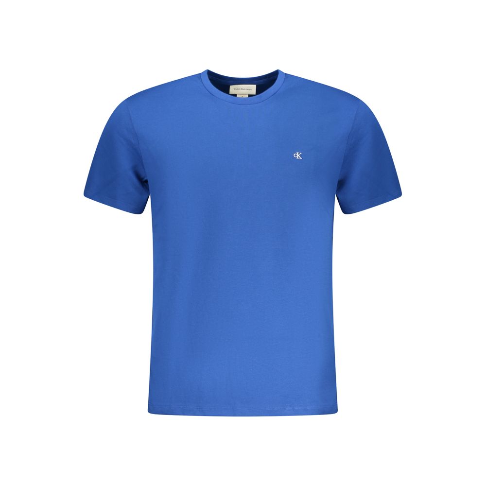 Calvin Klein Baumwoll-T-Shirt in Blau