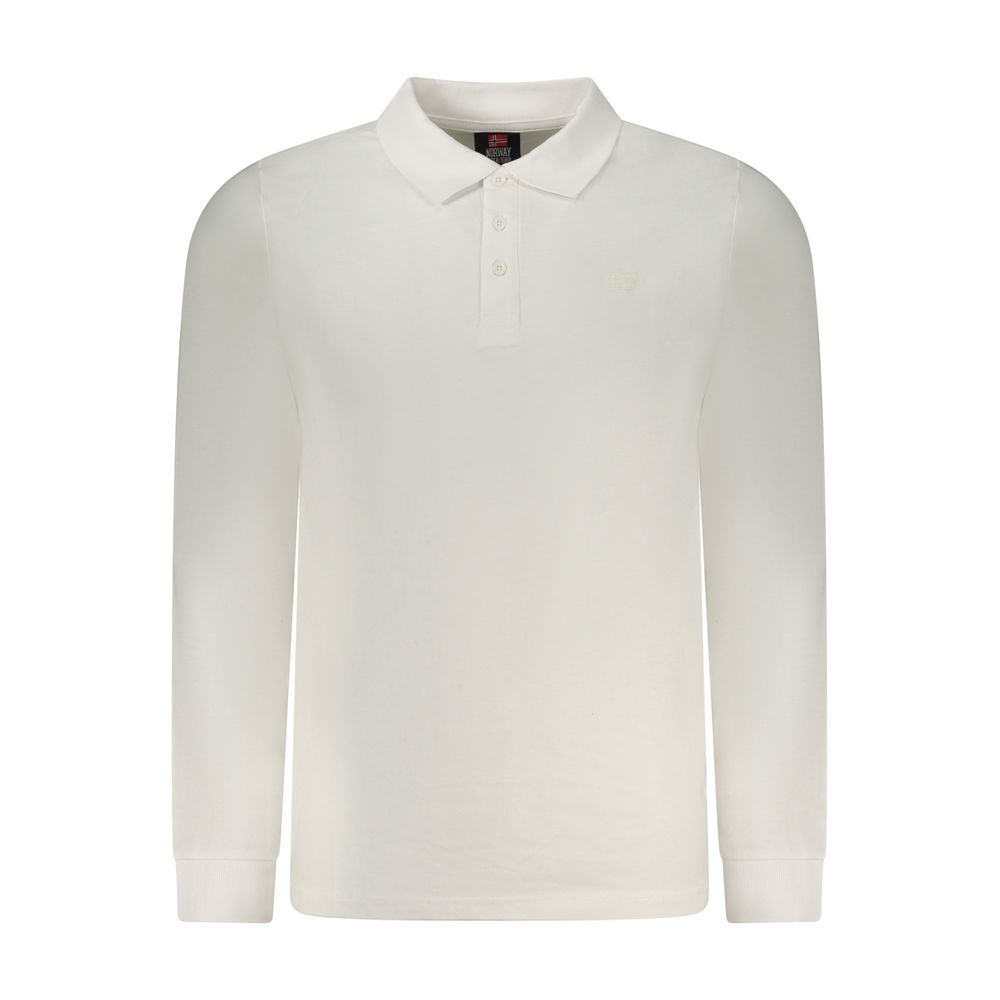 Norway 1963 Baumwoll-Poloshirt in Weiß