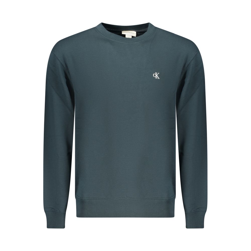 Calvin Klein Baumwoll-Sweatshirt in Blau